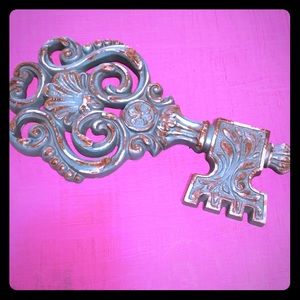 Teal Key Wall decor